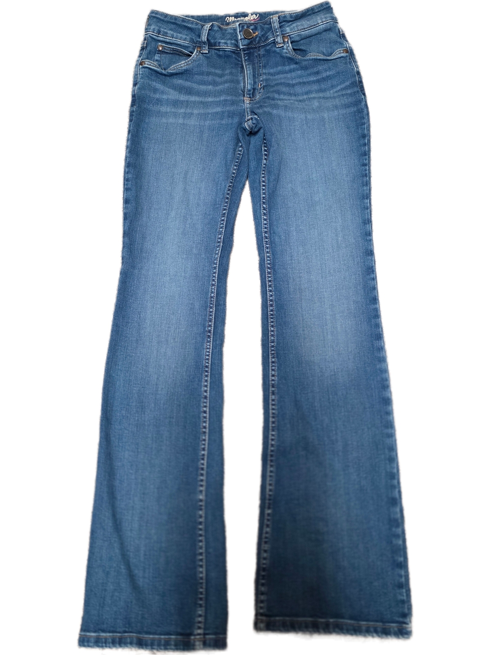Wrangler Boot Cut Women's Blue Flared Jeans